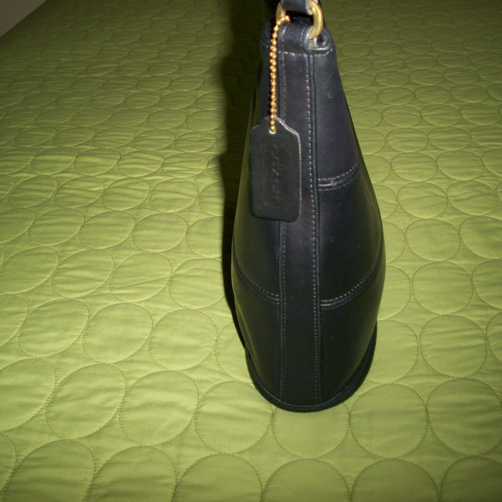 Coach Vintage Dark Blue Tribeca Shopper /Crossbody Bag - Picture 7 of 15